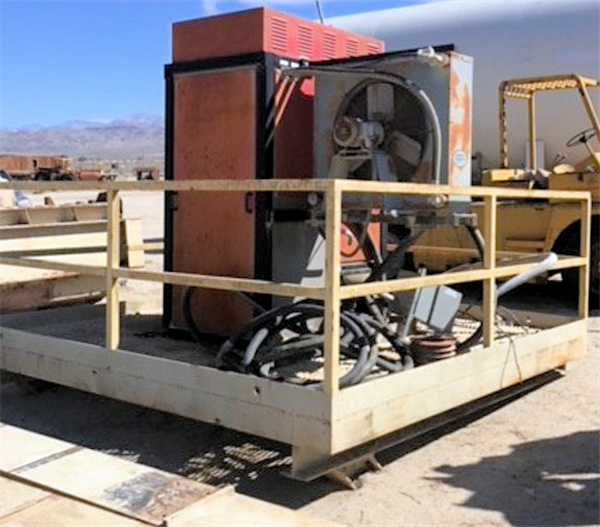 Pioneer 72" X 32' L Apron Feeder With Hagglunds Drive)
